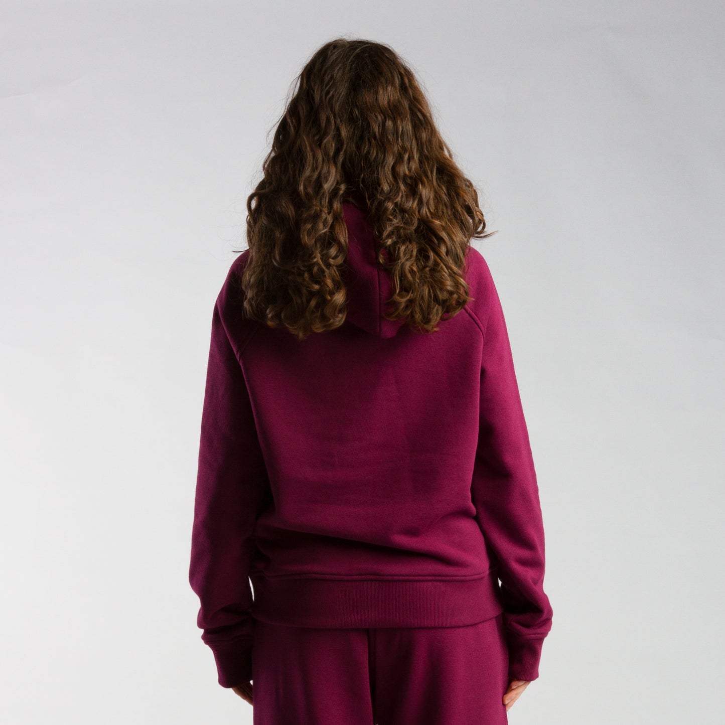 Colossal V2 raglan hoodie burgundy