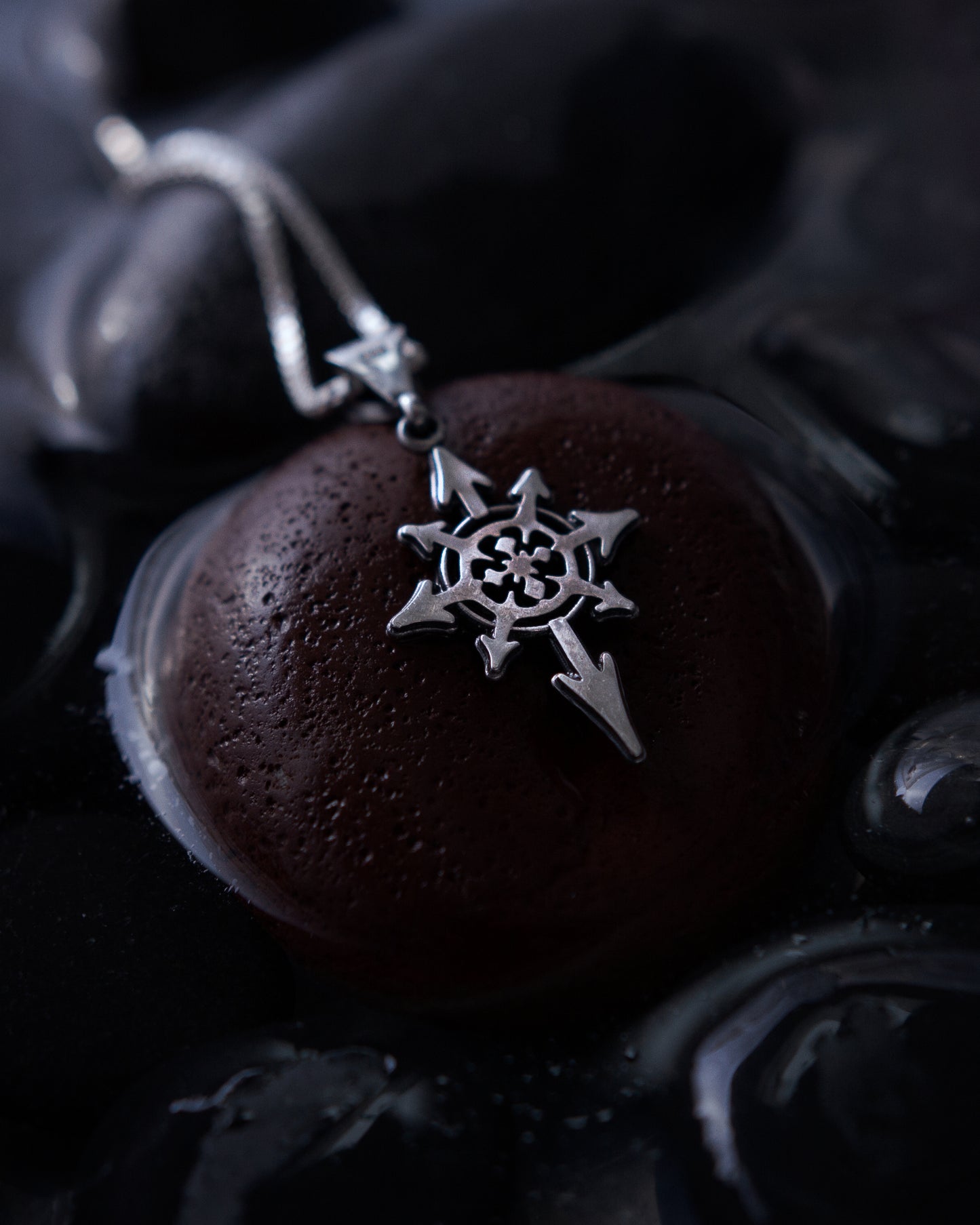 Chrome Star necklace