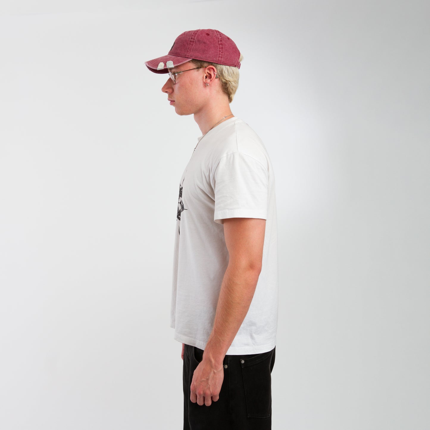 A229 distressed logo cap