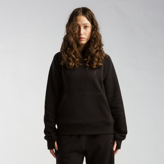 Colossal V2 raglan hoodie black