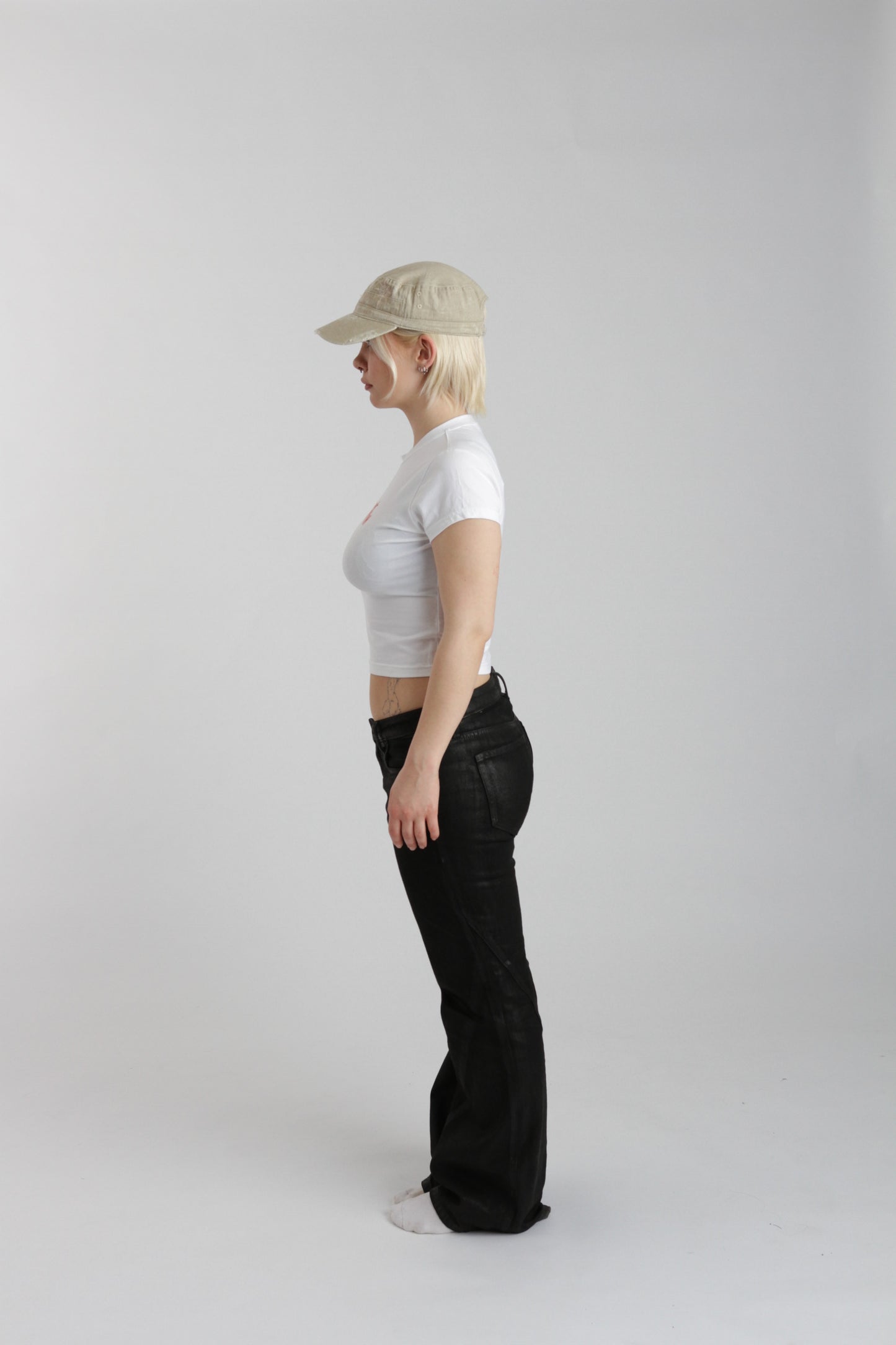 Sweet Distraction Baby Tee White