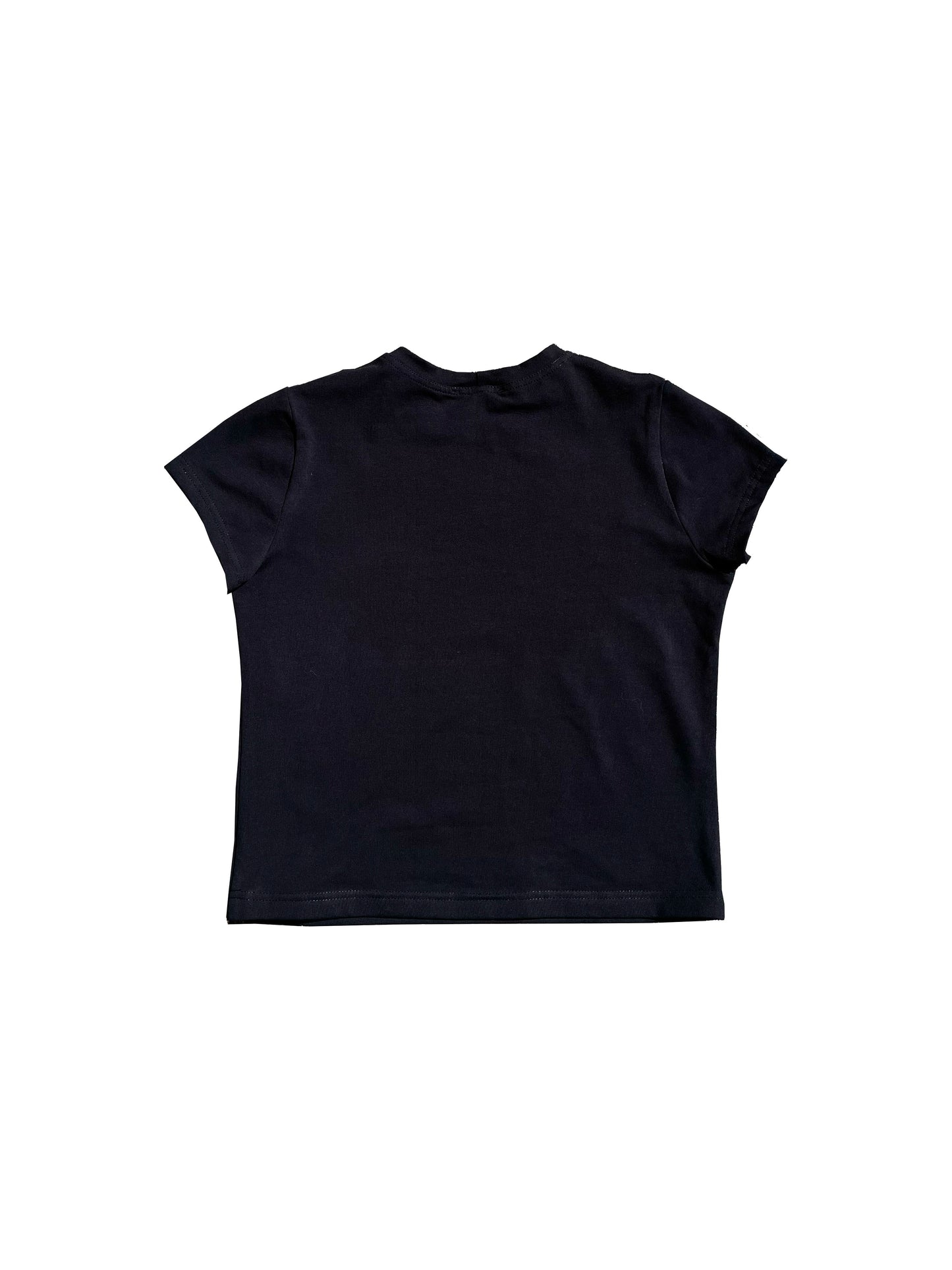 Sweet Distraction Baby Tee Black