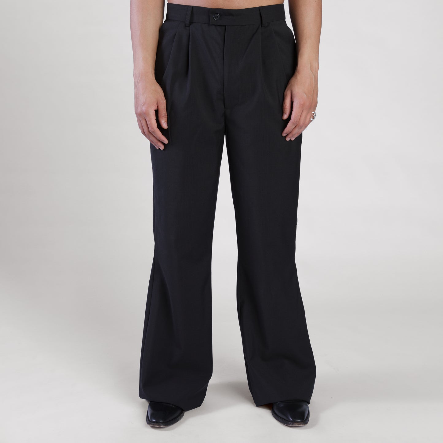 Flared Suit Pants